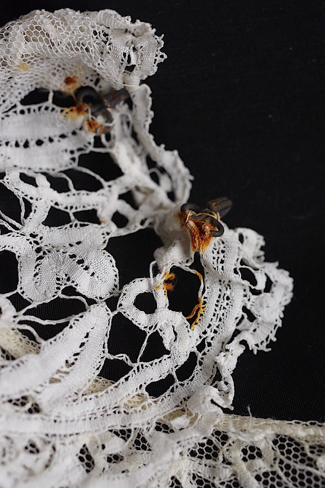 アンティークレース襟 dentelle antique7 .FR a l'epoque