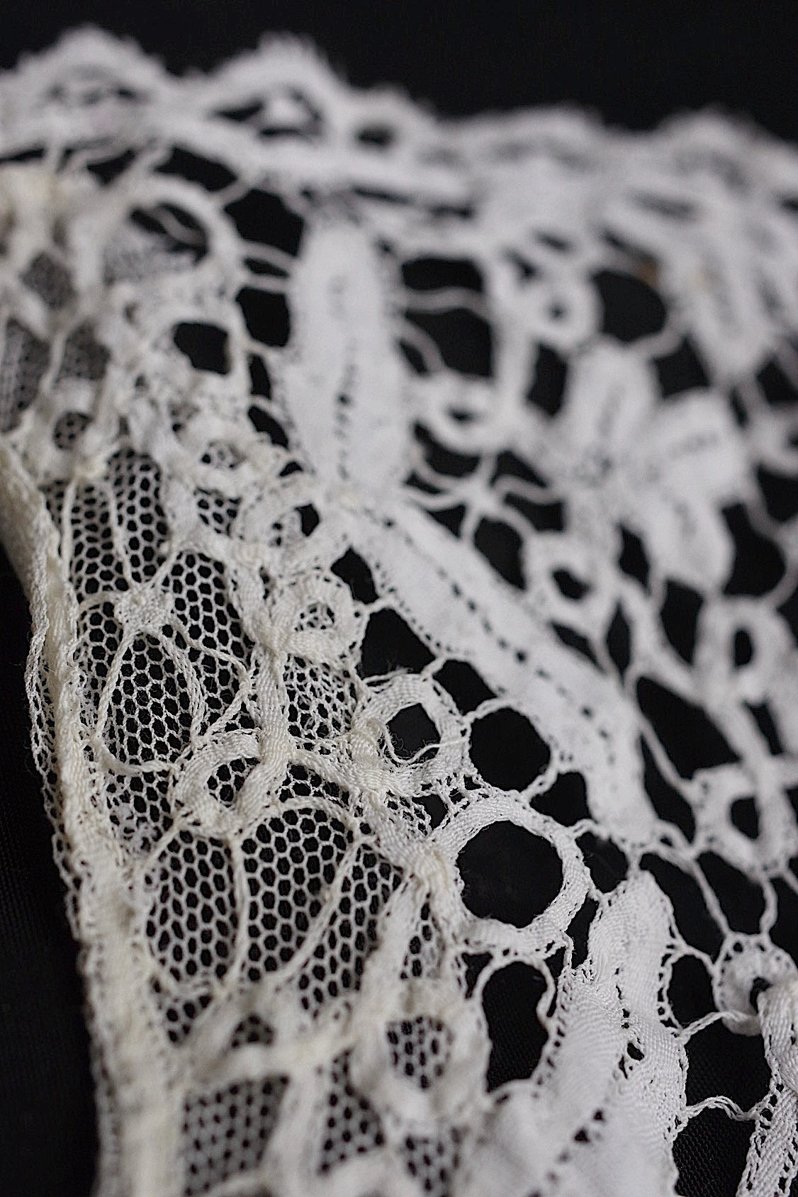 アンティークレース襟 dentelle antique7 .FR a l'epoque