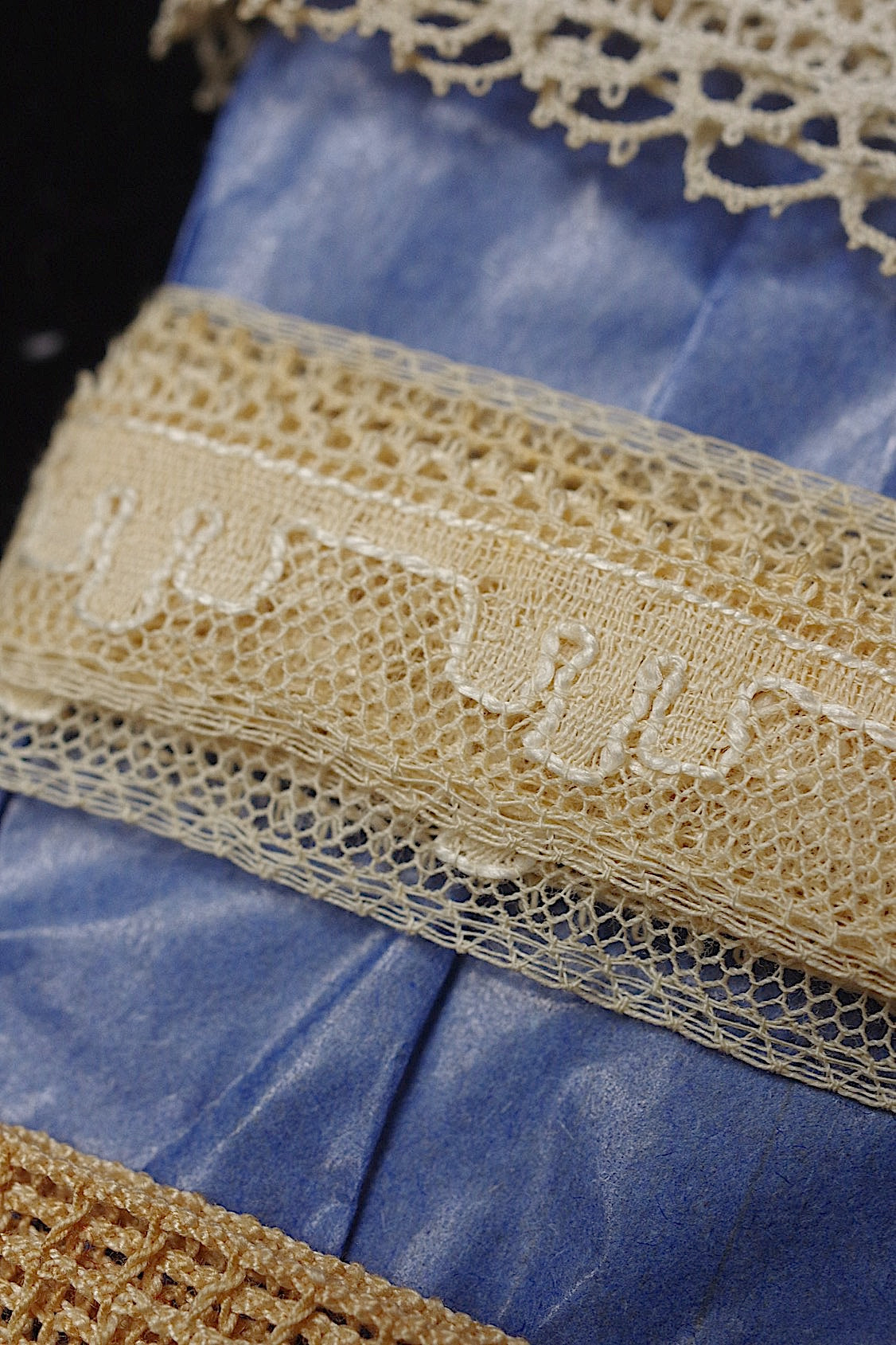 アンティークレース dentelle antique  6種 .FR a l'epoque