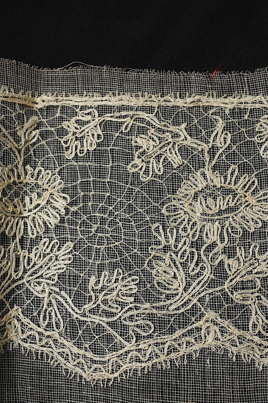 アンティークレース dentelle antique 127cm+おまけ .FR a l'epoque