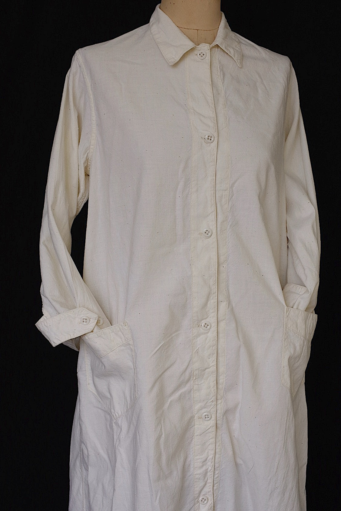 ヴィンテージコットンコート vêtement vintage  ミリタリー .FR a l'epoque