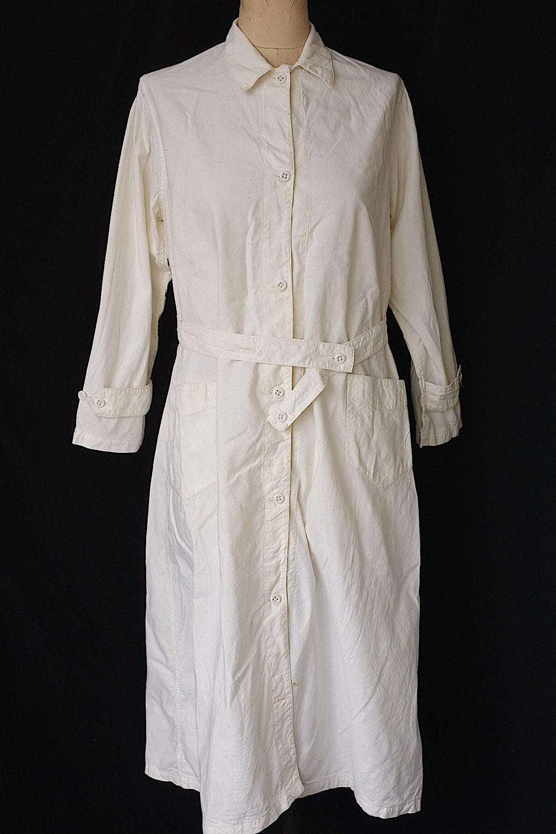 ヴィンテージコットンコート vêtement vintage  ミリタリー .FR a l'epoque