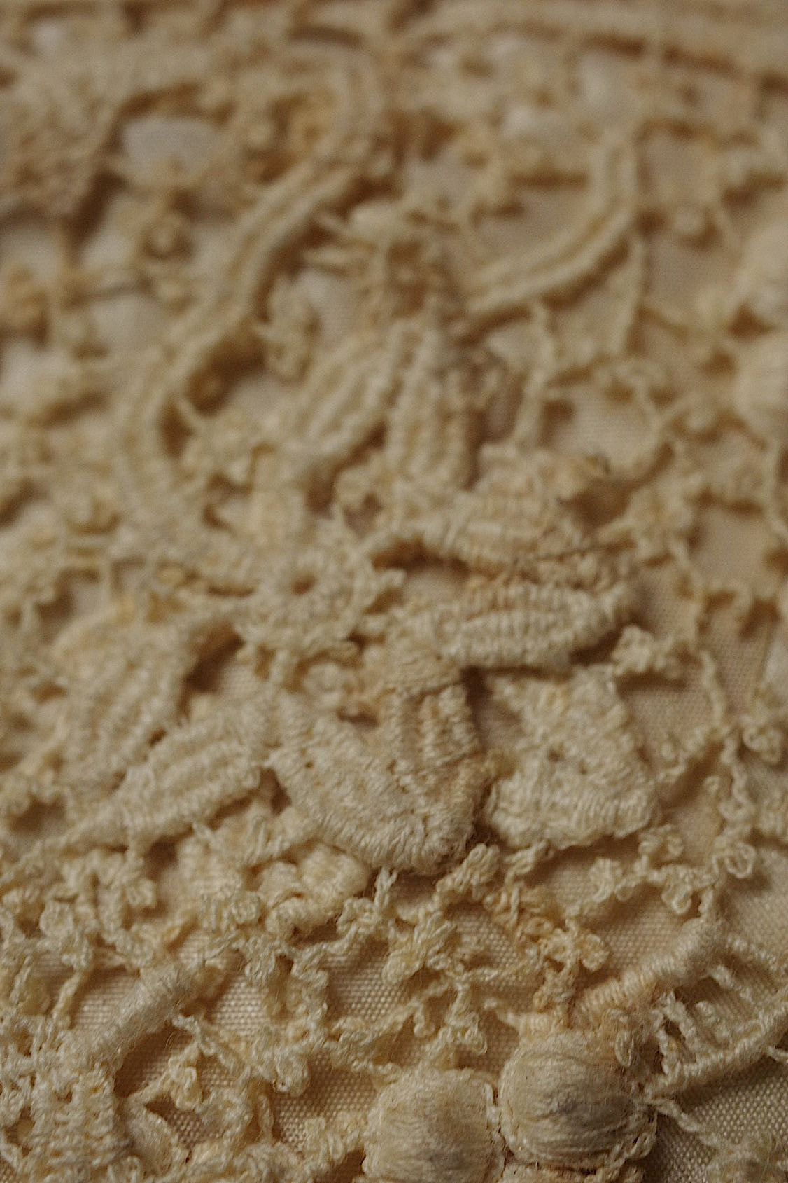 アンティークレース dentelle antique  袖ペア +片腕 .FR a l'epoque