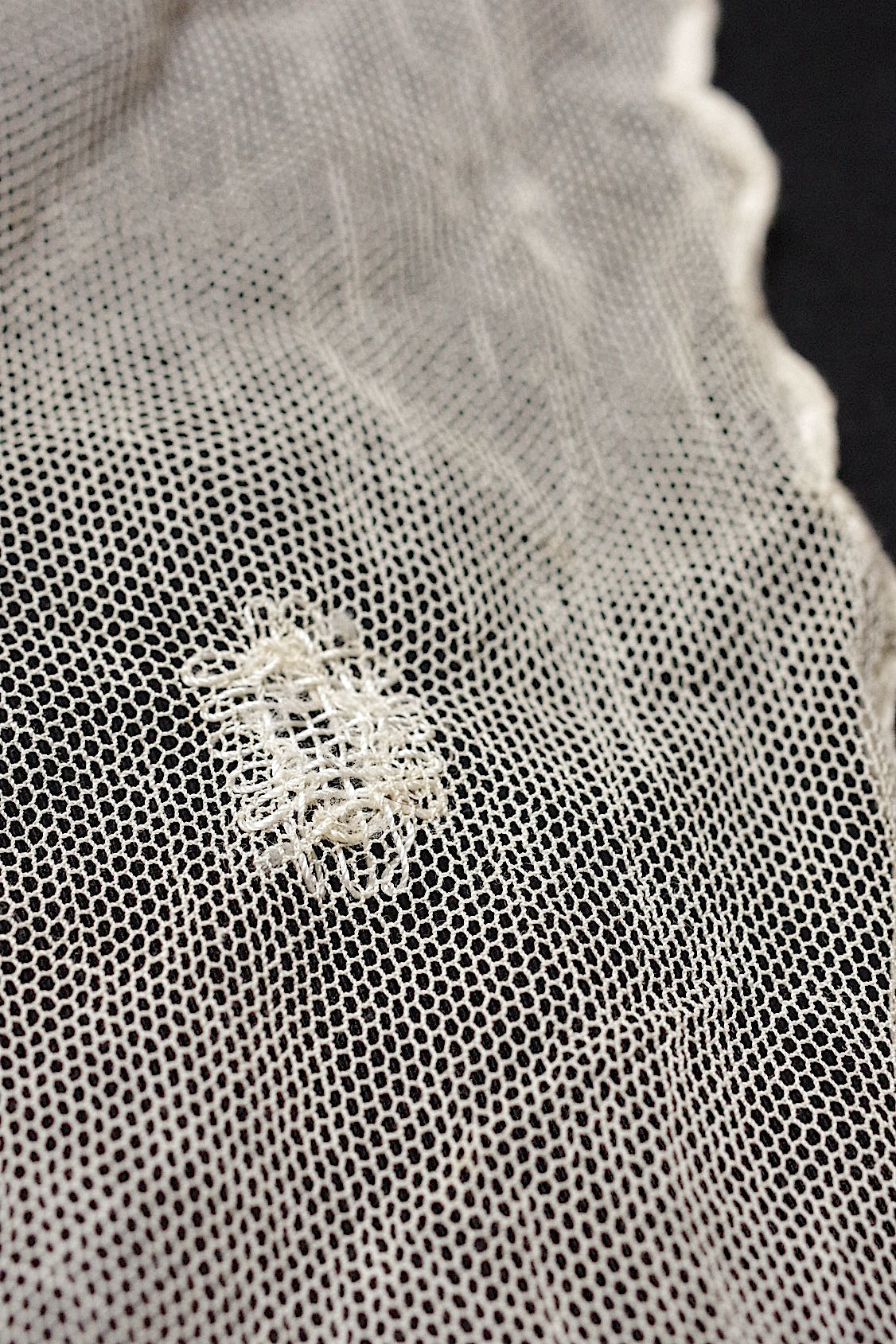 アンティークレース dentelle antique  素材用 ベール .FR a l'epoque