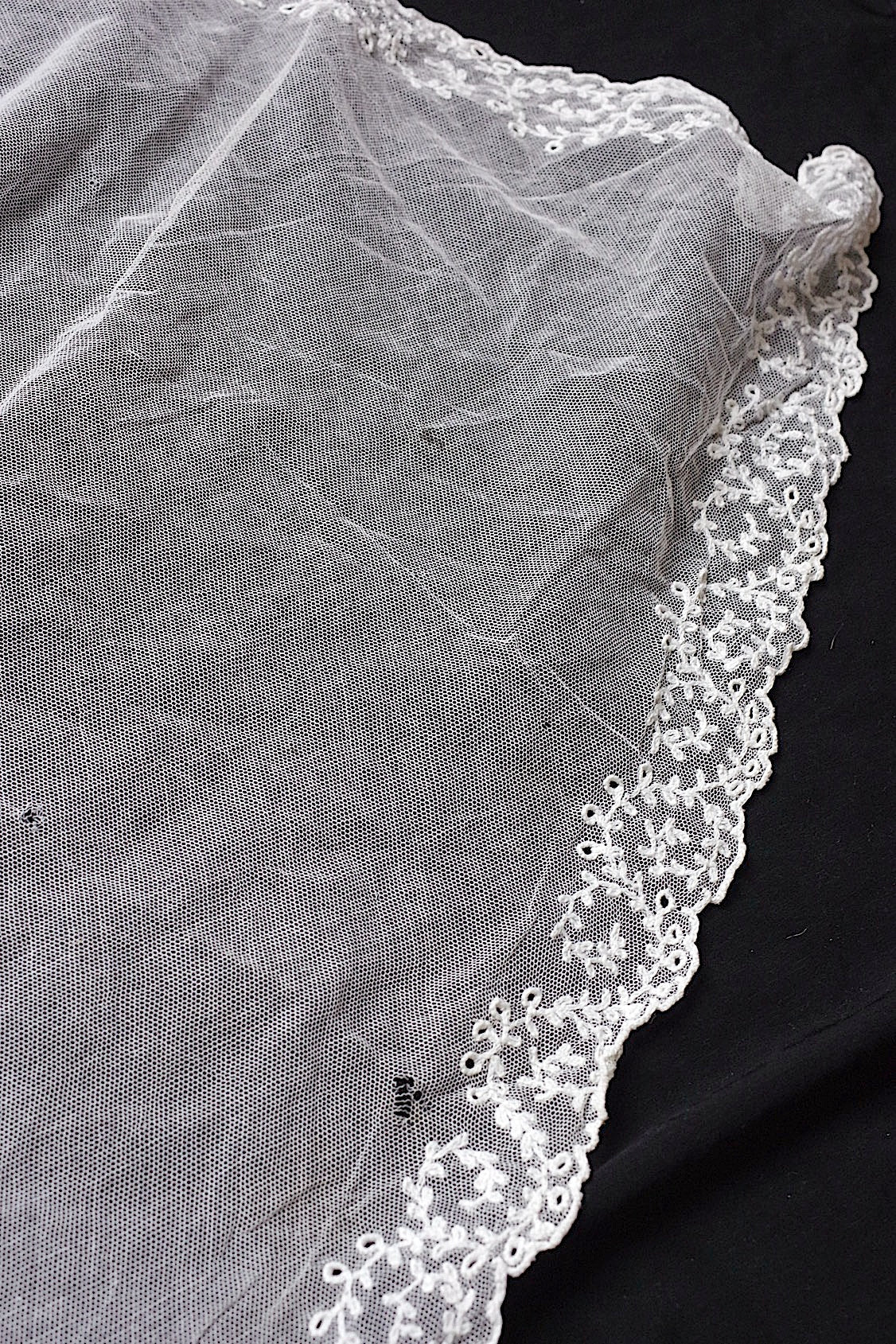 アンティークレース dentelle antique  素材用 ベール .FR a l'epoque