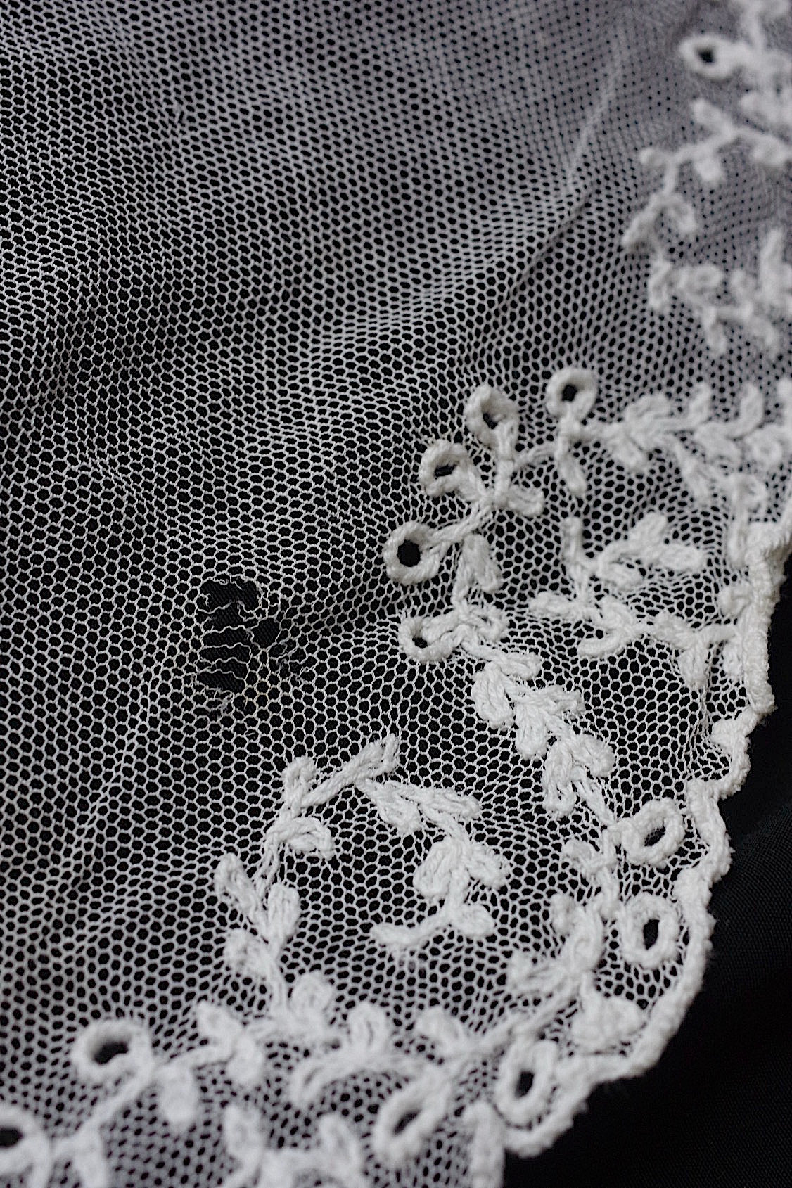 アンティークレース dentelle antique  素材用 ベール .FR a l'epoque