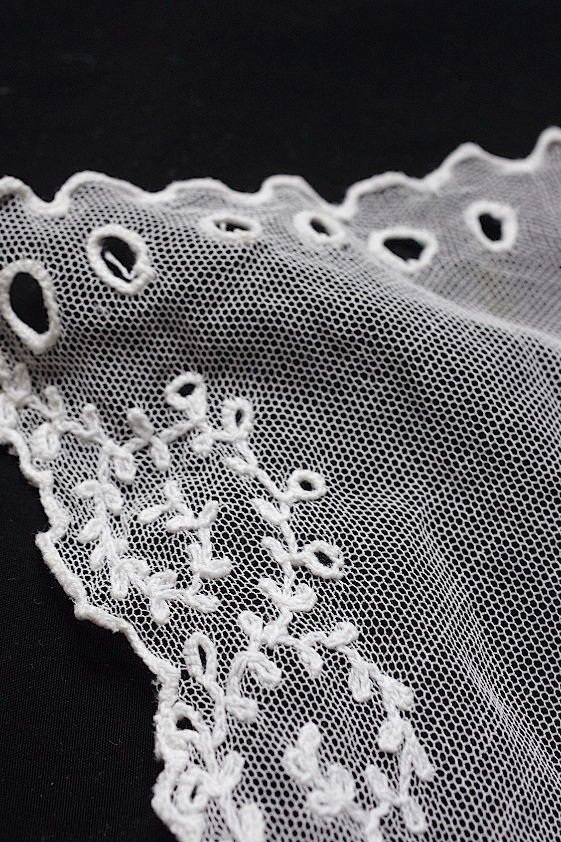 アンティークレース dentelle antique  素材用 ベール .FR a l'epoque