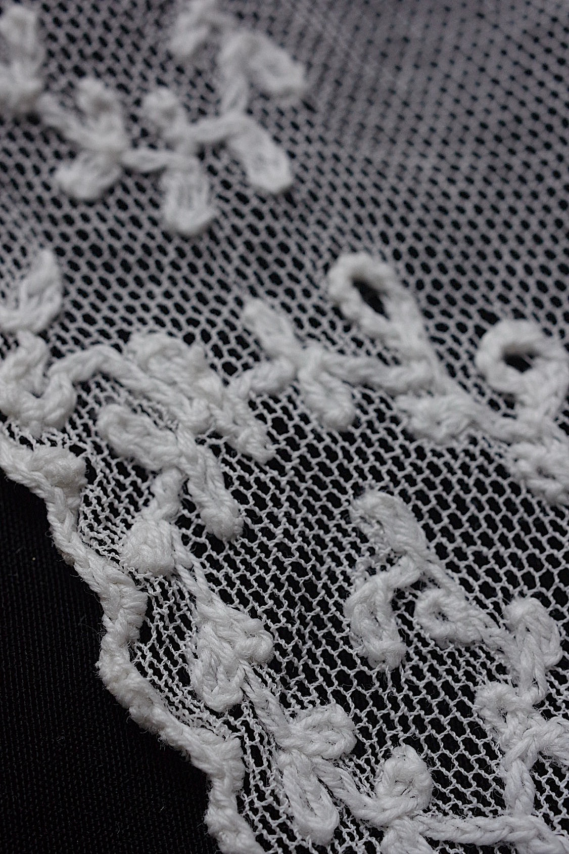 アンティークレース dentelle antique  素材用 ベール .FR a l'epoque