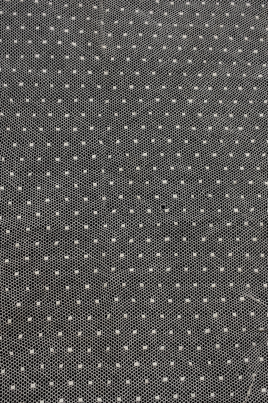 アンティークレース dentelle antique  素材用 ベール2 .FR a l'epoque