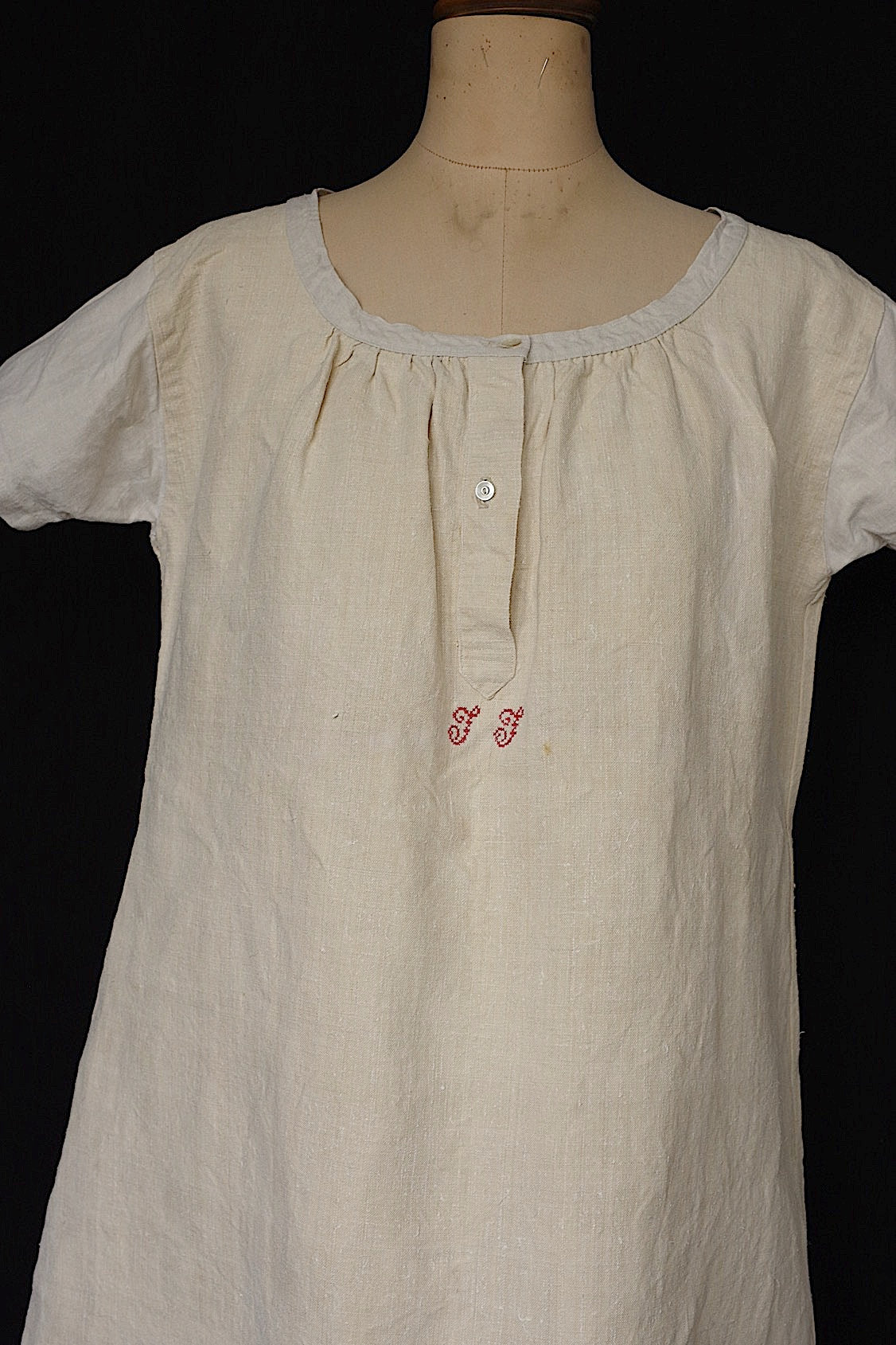 アンティーク古着 vêtement antique アンティークリネンワンピース .FR a l'epoque