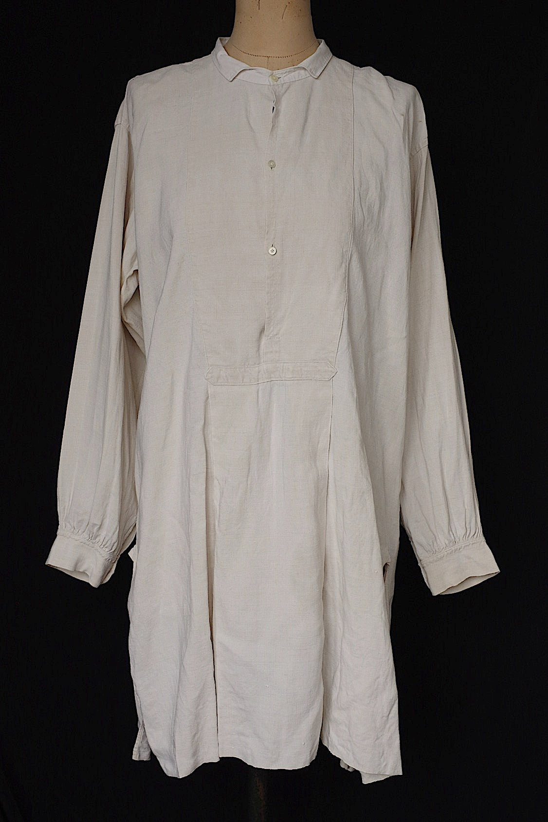 アンティークリネンシャツ