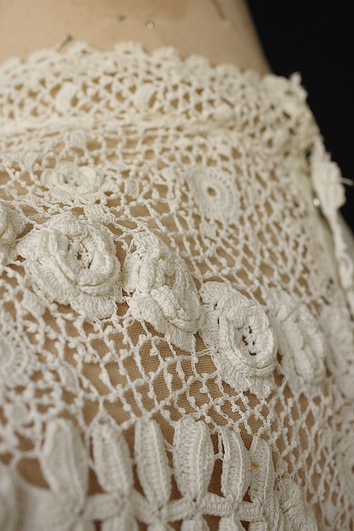 アンティーク古着 vêtement antique アンティーククロシェトップ .FR a l'epoque