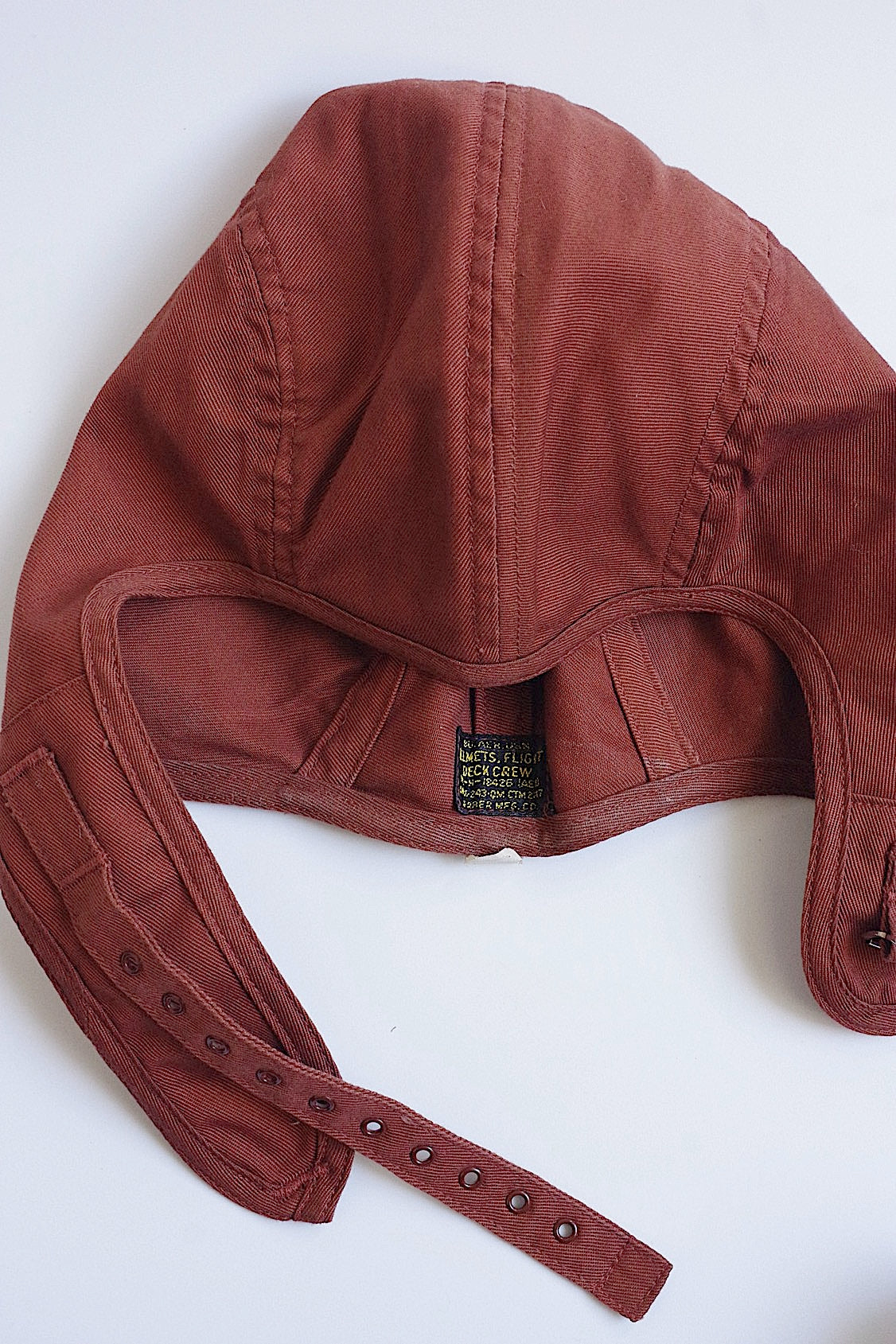 ヴィンテージミリタリー帽子 vintage cloth helmet .FR a l'epoque