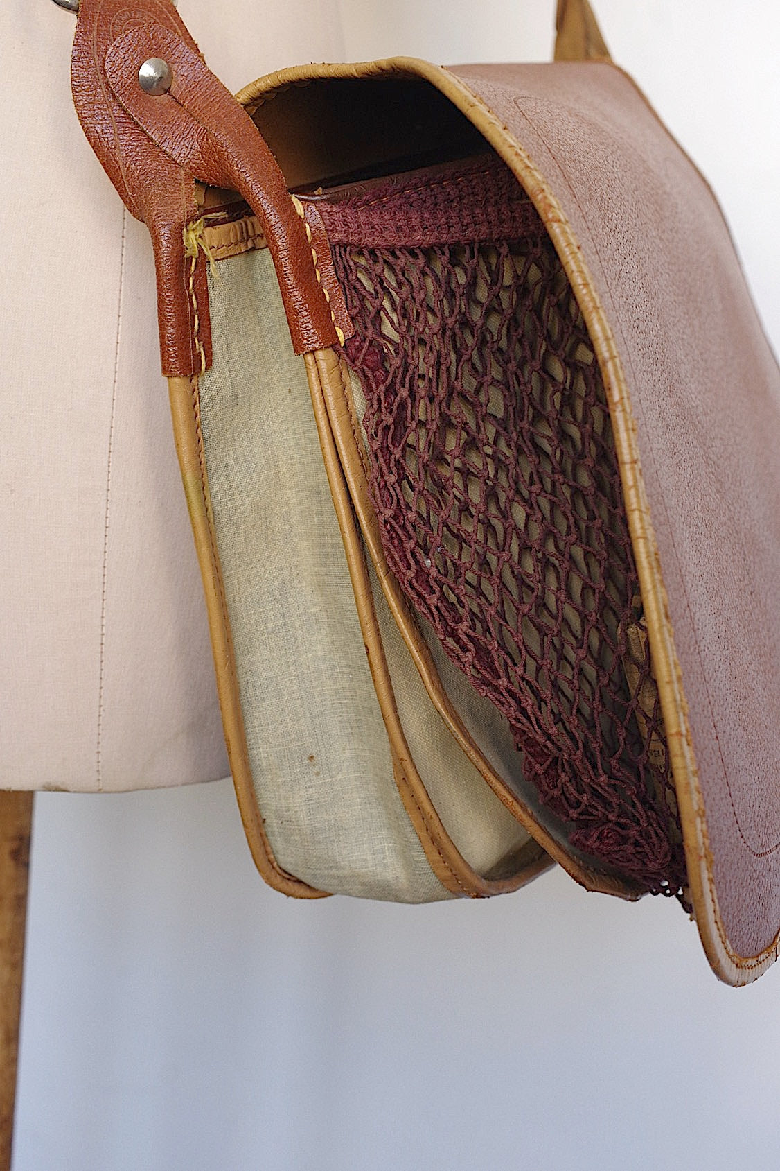 ヴィンテージハンターバッグ vintage sac pour chasseur .FR a l'epoque