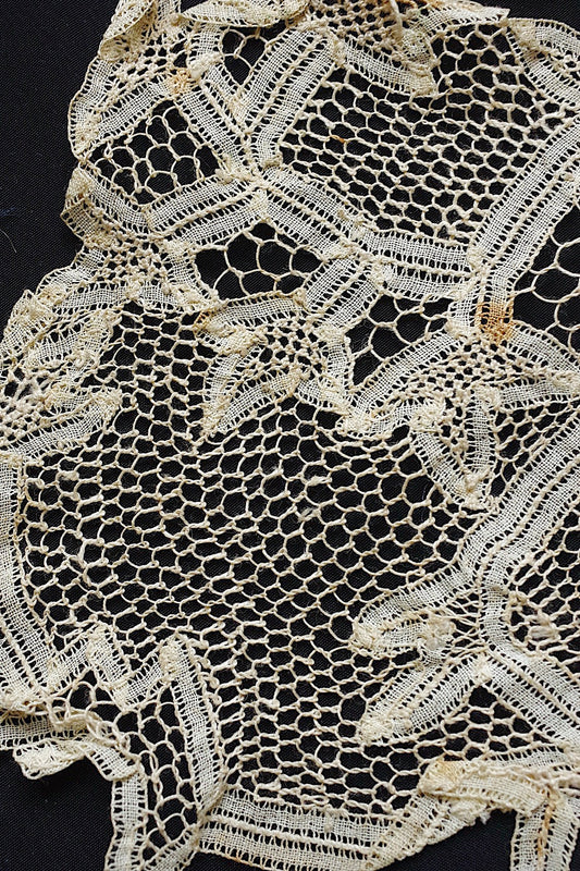 アンティークレース dentelle antique ブロードレース 4種 .FR a l'epoque