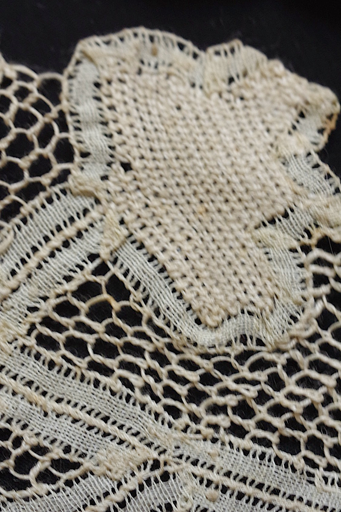 アンティークレース dentelle antique ブロードレース 4種 .FR a l'epoque