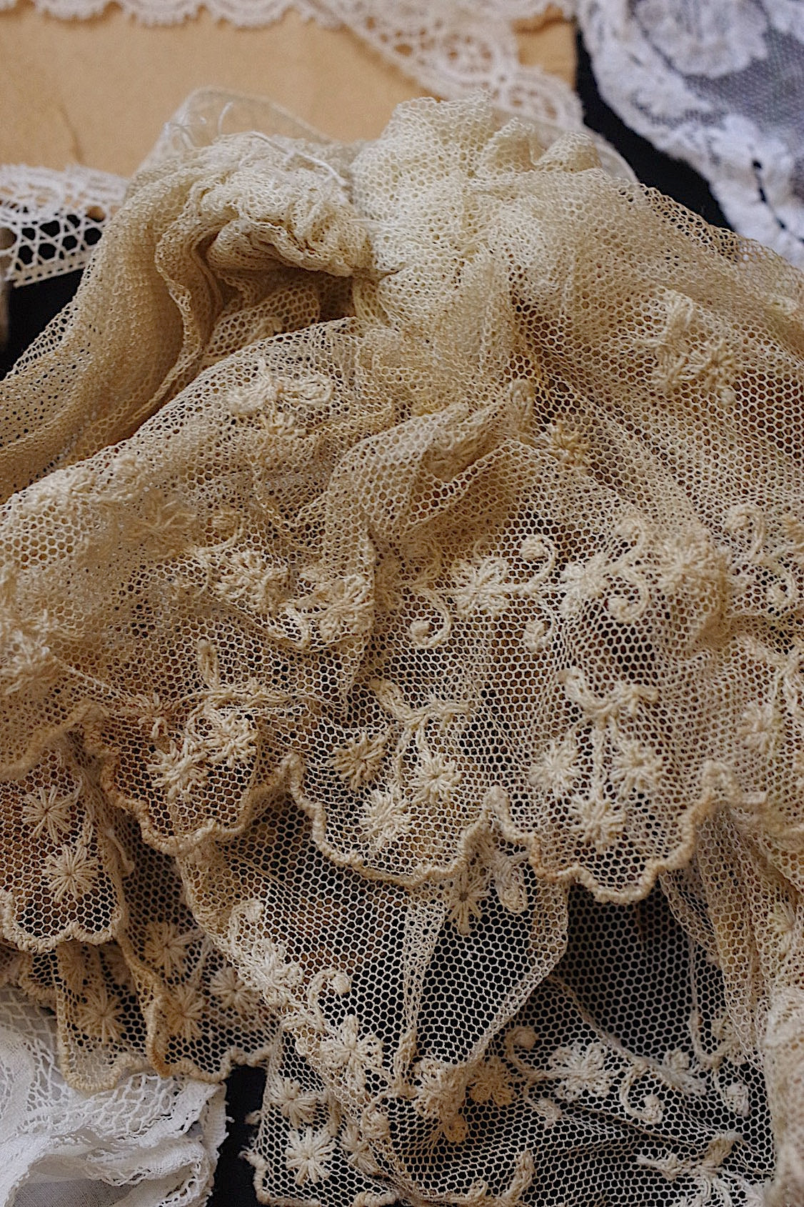 アンティークレース dentelle antique 素材用 23種 .FR a l'epoque