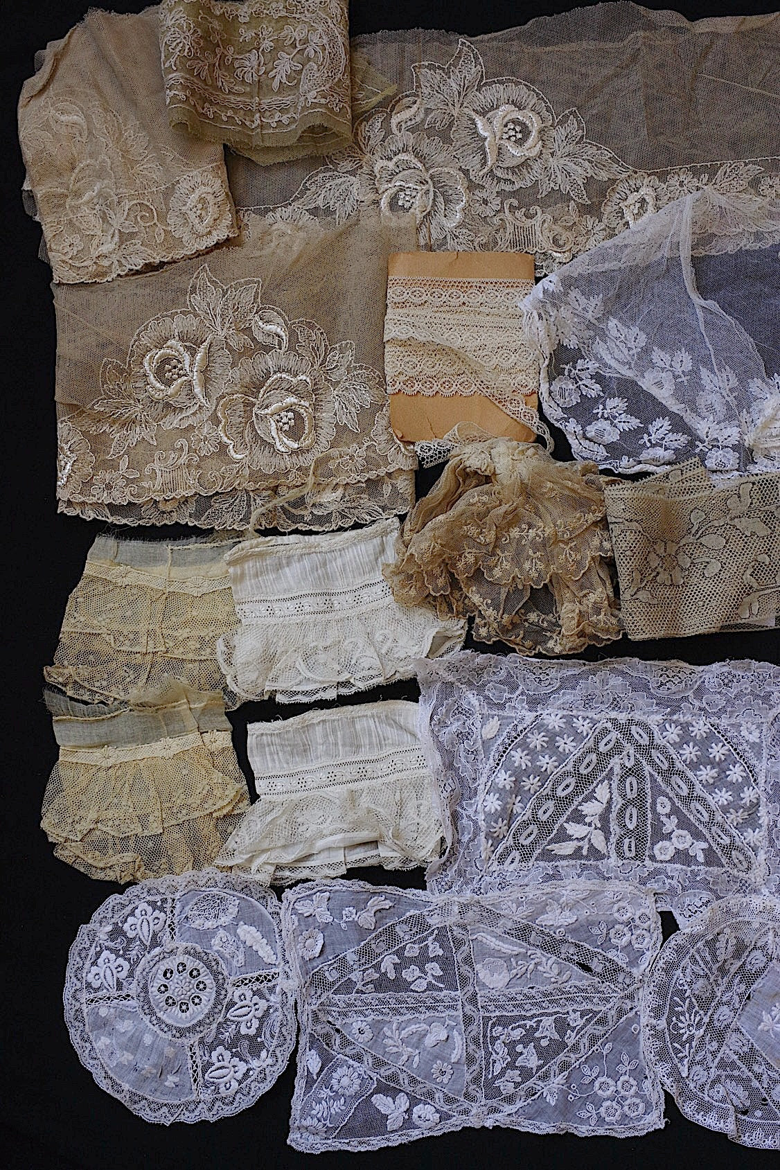 アンティークレース dentelle antique 素材用 23種 .FR a l'epoque