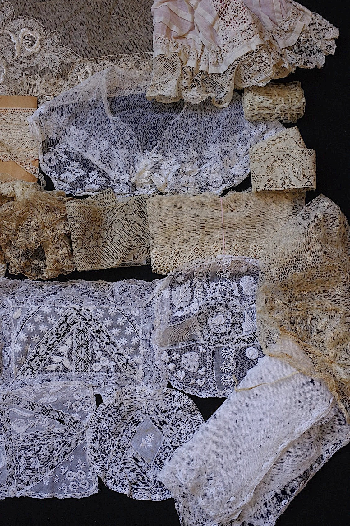 アンティークレース dentelle antique 素材用 23種 .FR a l'epoque