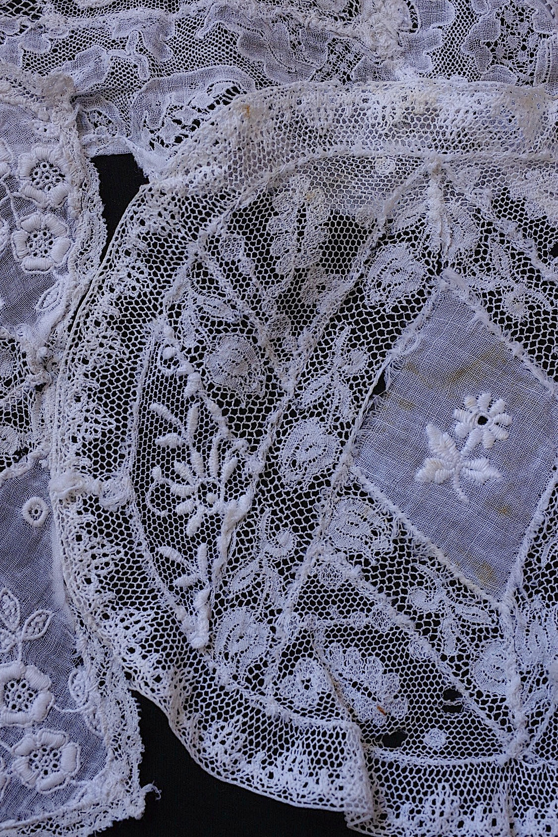 アンティークレース dentelle antique 素材用 23種 .FR a l'epoque