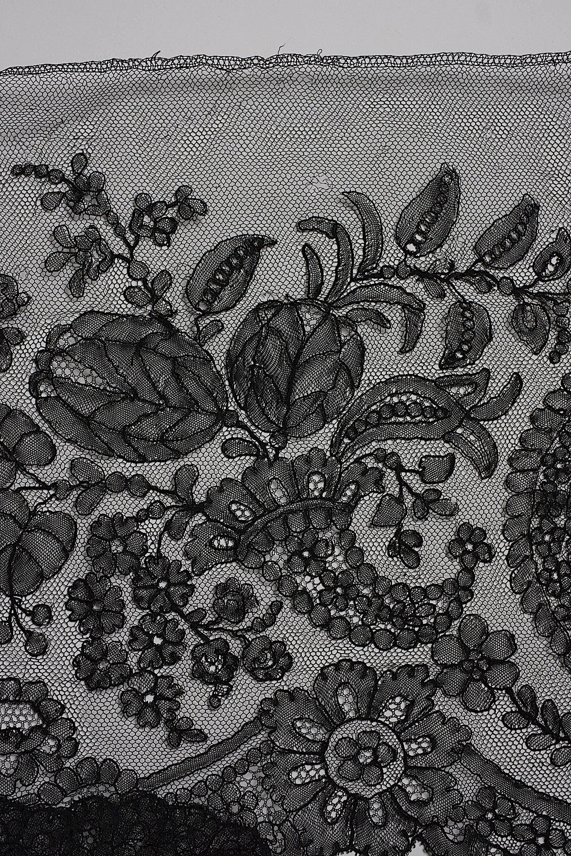 アンティークレース dentelle antique  シャンティイレース290cm  .FR a l'epoque