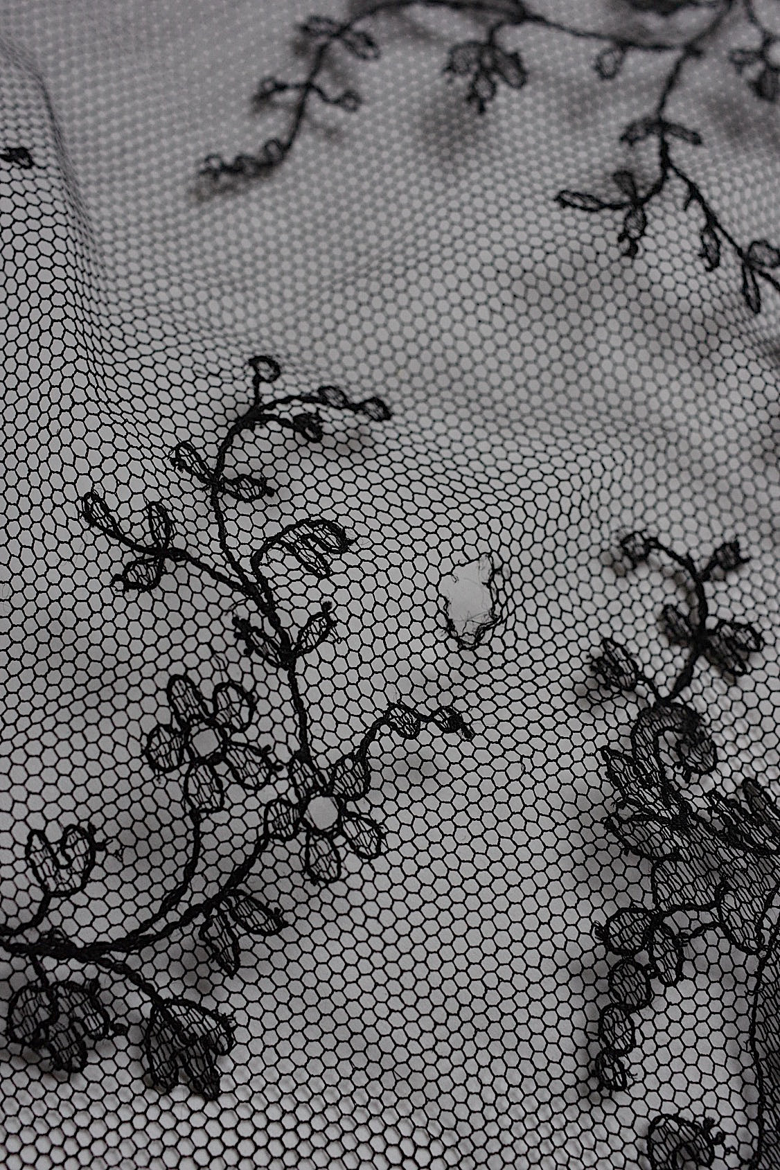 アンティークレース dentelle antique  シャンティイレース170cm  .FR a l'epoque