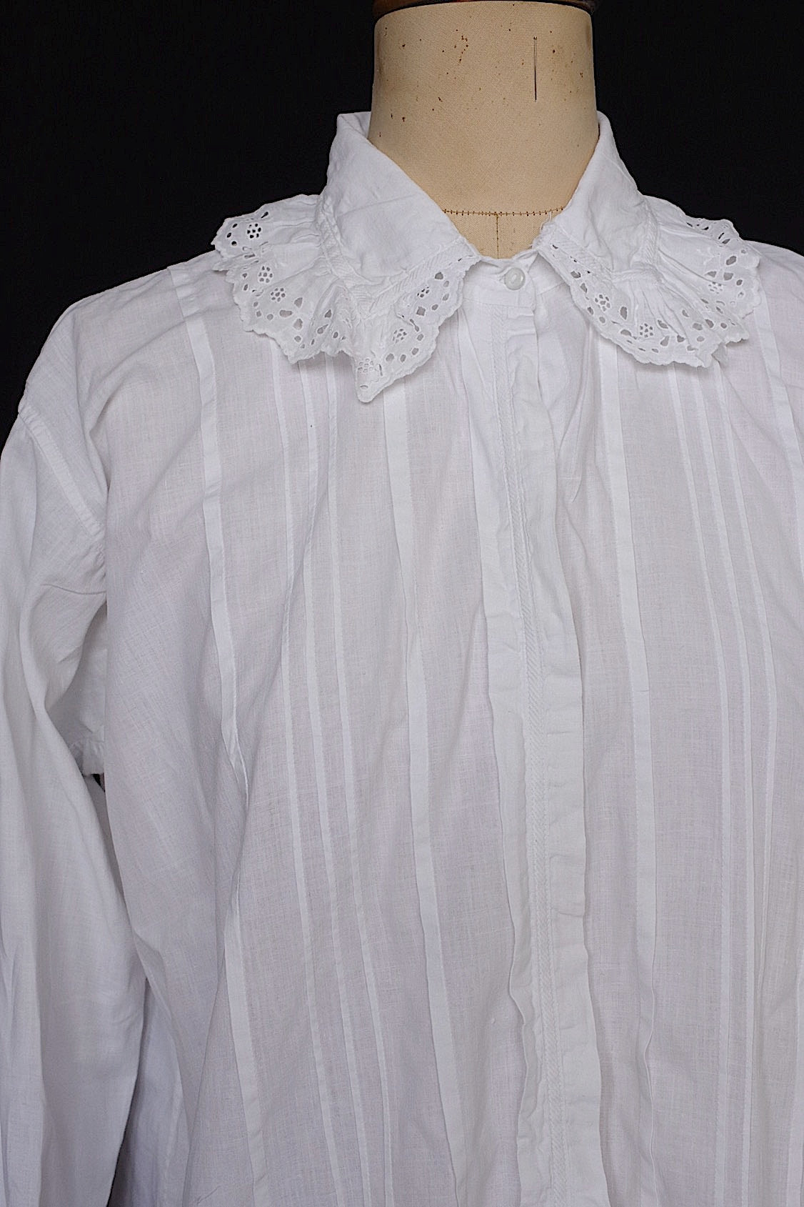 アンティーク古着 vêtement antique アンティークコットンブラウス .FR a l'epoque