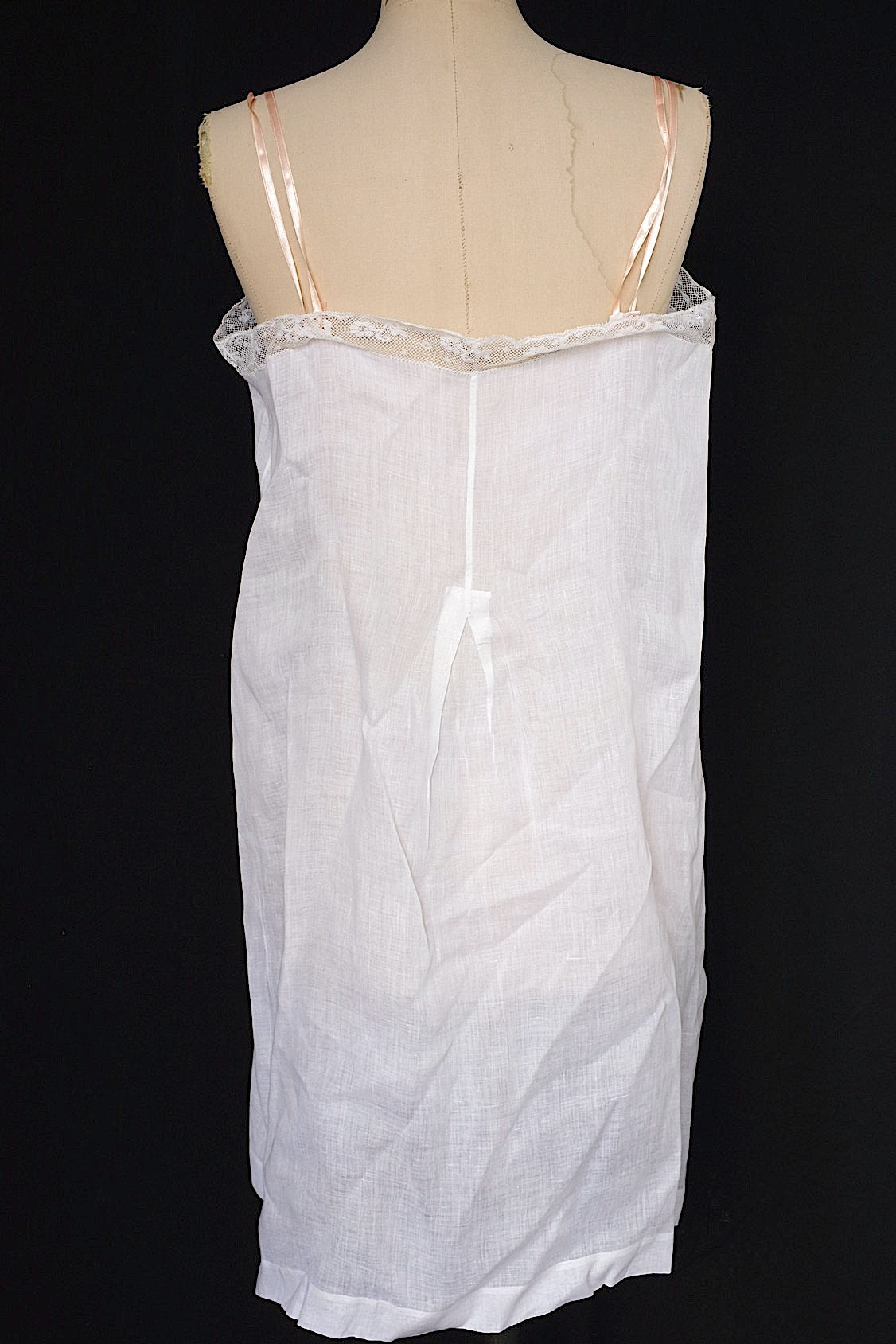 アンティーク古着 vêtement antique アンティークコットンキャミソールワンピース .FR a l'epoque