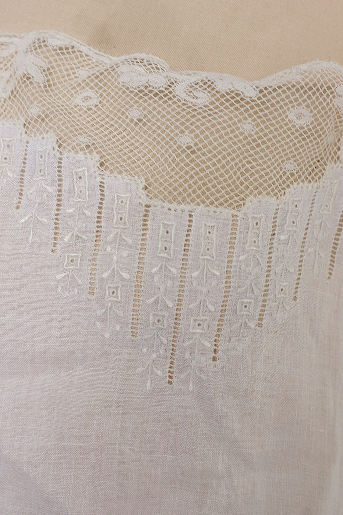 アンティーク古着 vêtement antique アンティークコットンキャミソールワンピース .FR a l'epoque