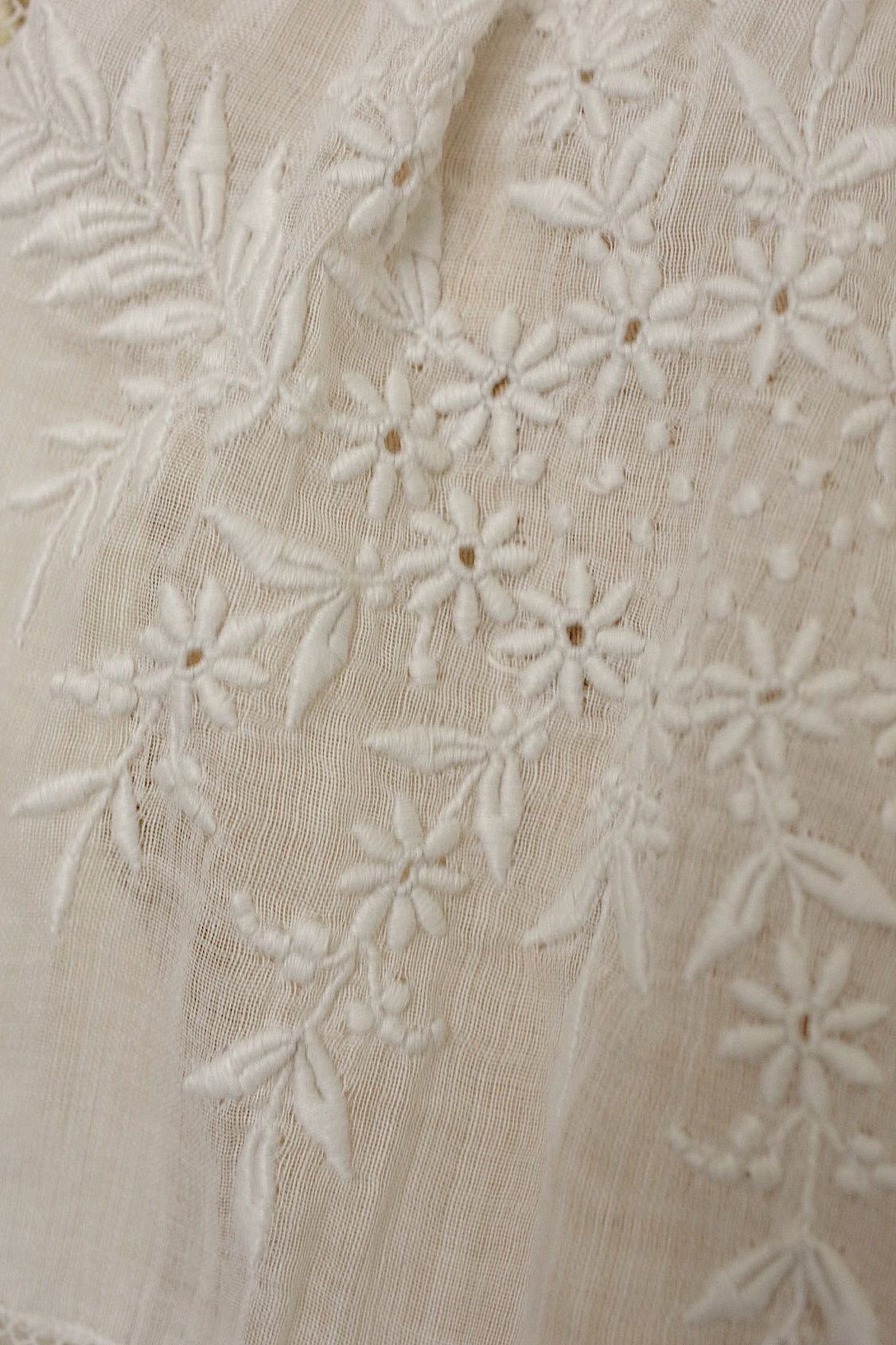 アンティーク古着 vêtement antique アンティーク刺繍 ブラウス .FR a l'epoque