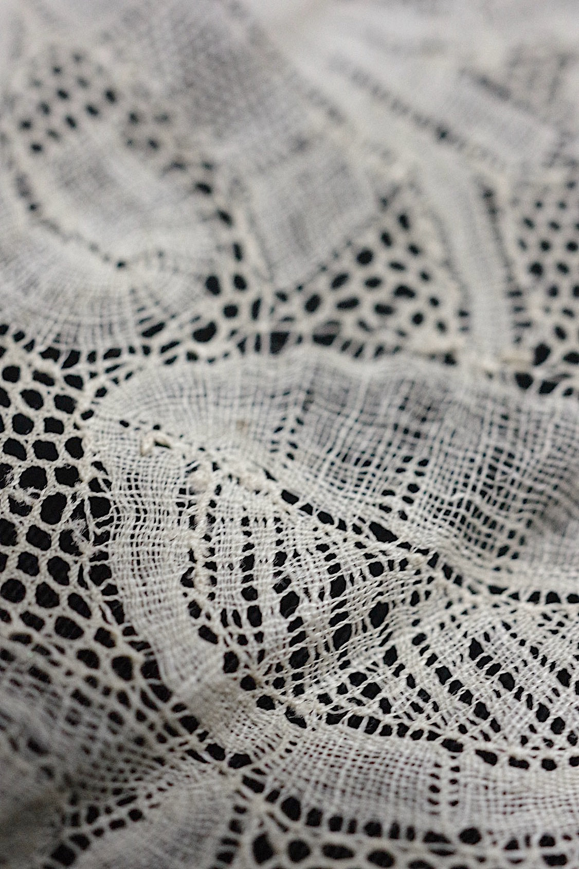 アンティークレース dentelle antique 48cm 72cm .FR a l'epoque