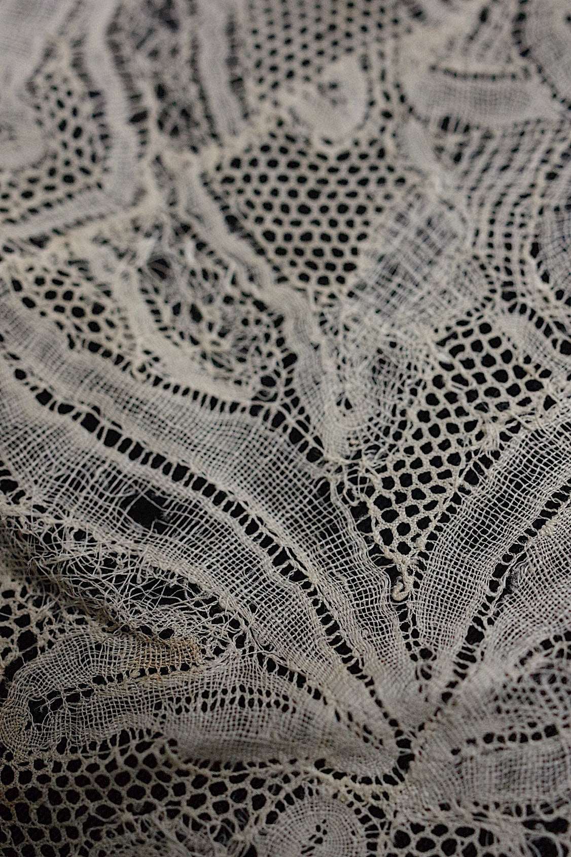 アンティークレース dentelle antique 48cm 72cm .FR a l'epoque