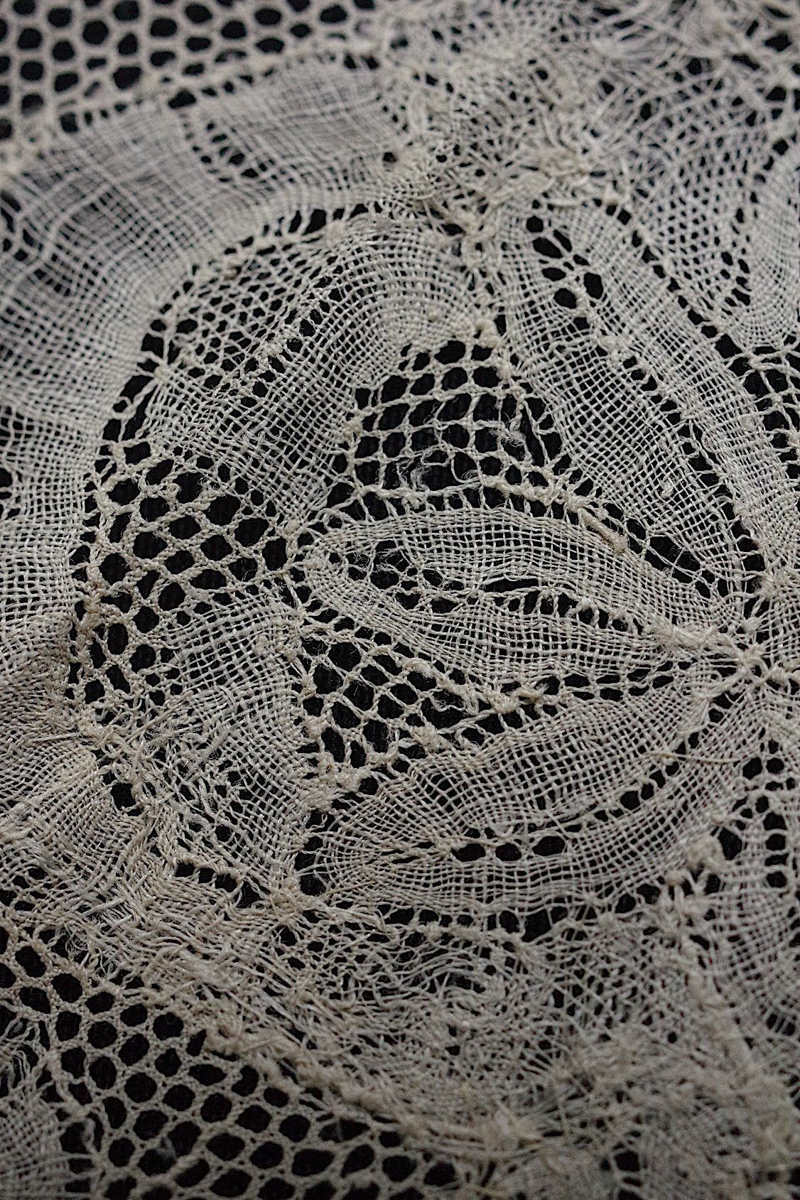 アンティークレース dentelle antique 48cm 72cm .FR a l'epoque