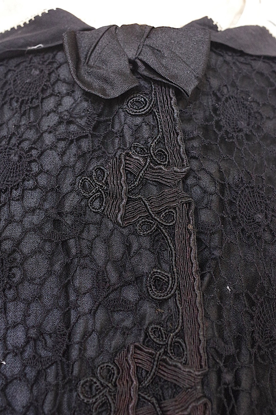 アンティークブラウス vêtement antique アンティークボビンレースブラウス .FR a l'epoque