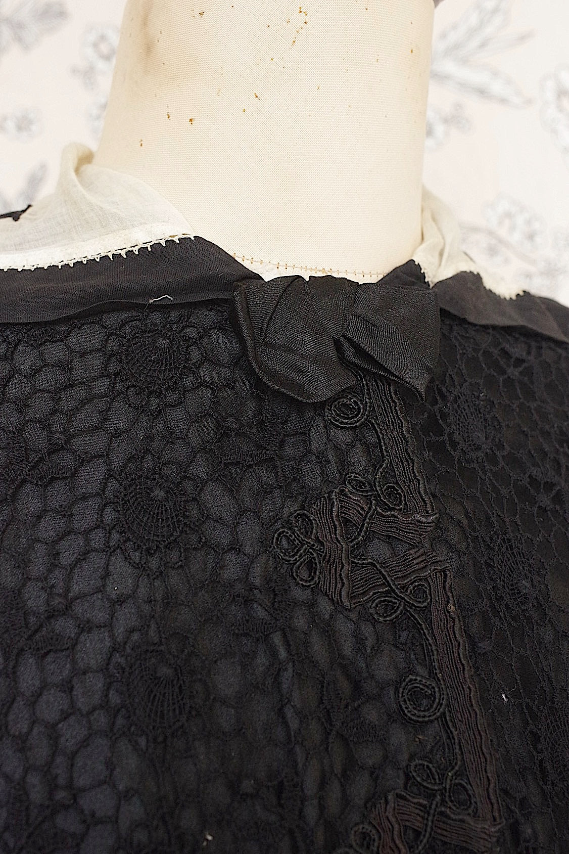 アンティークブラウス vêtement antique アンティークボビンレースブラウス .FR a l'epoque