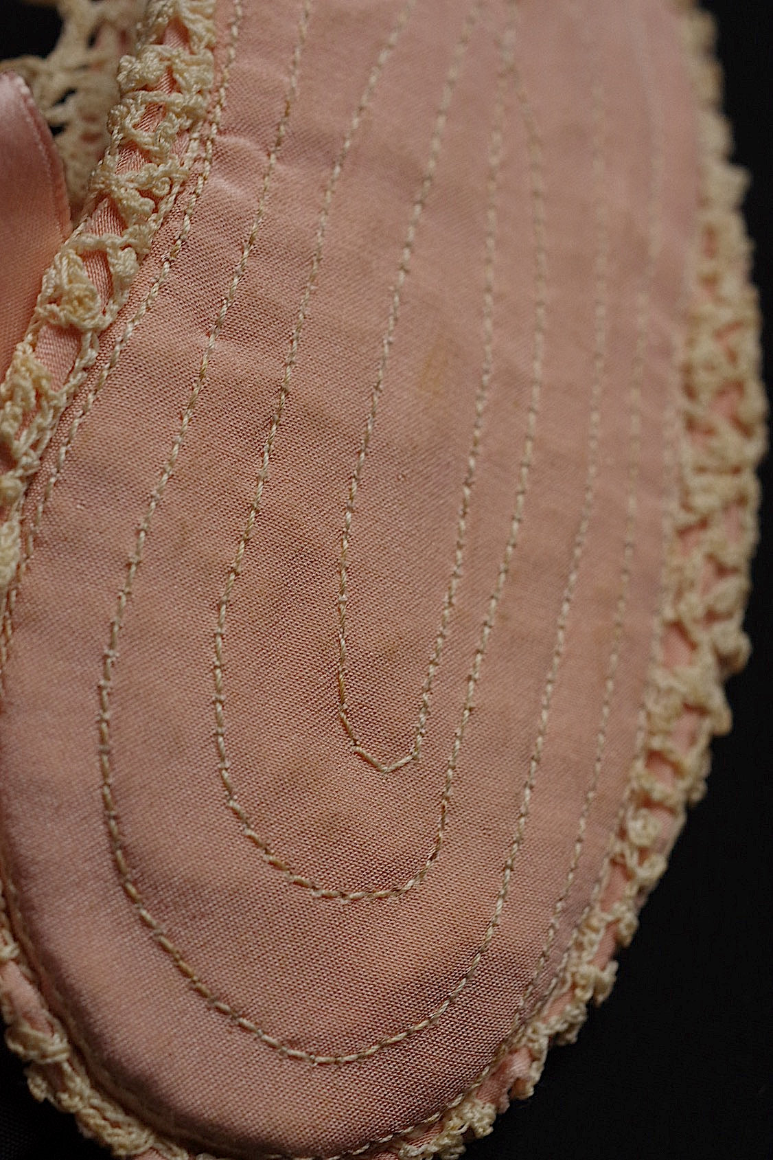 アンティークレース dentelle antique クロシェ ボネ+靴 .FR a l'epoque