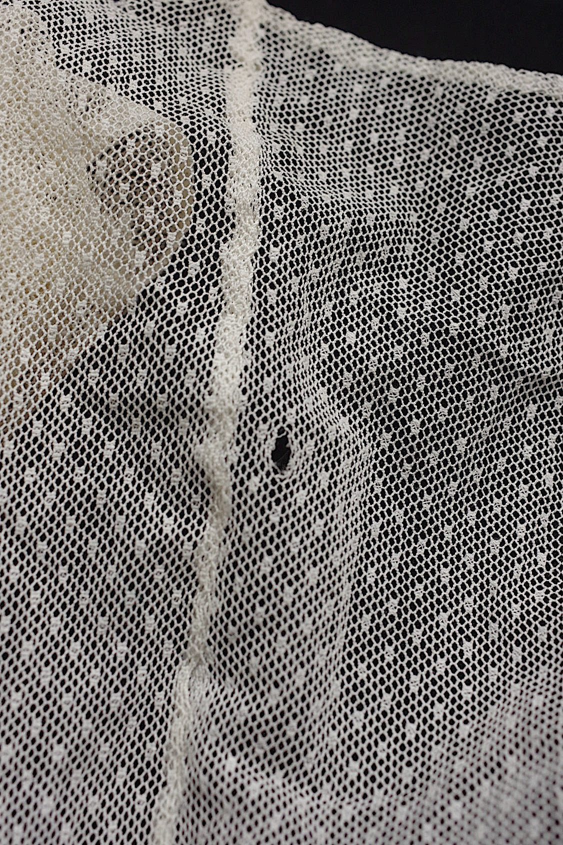 アンティークレース dentelle antique フリルつきハギレ .FR a l'epoque