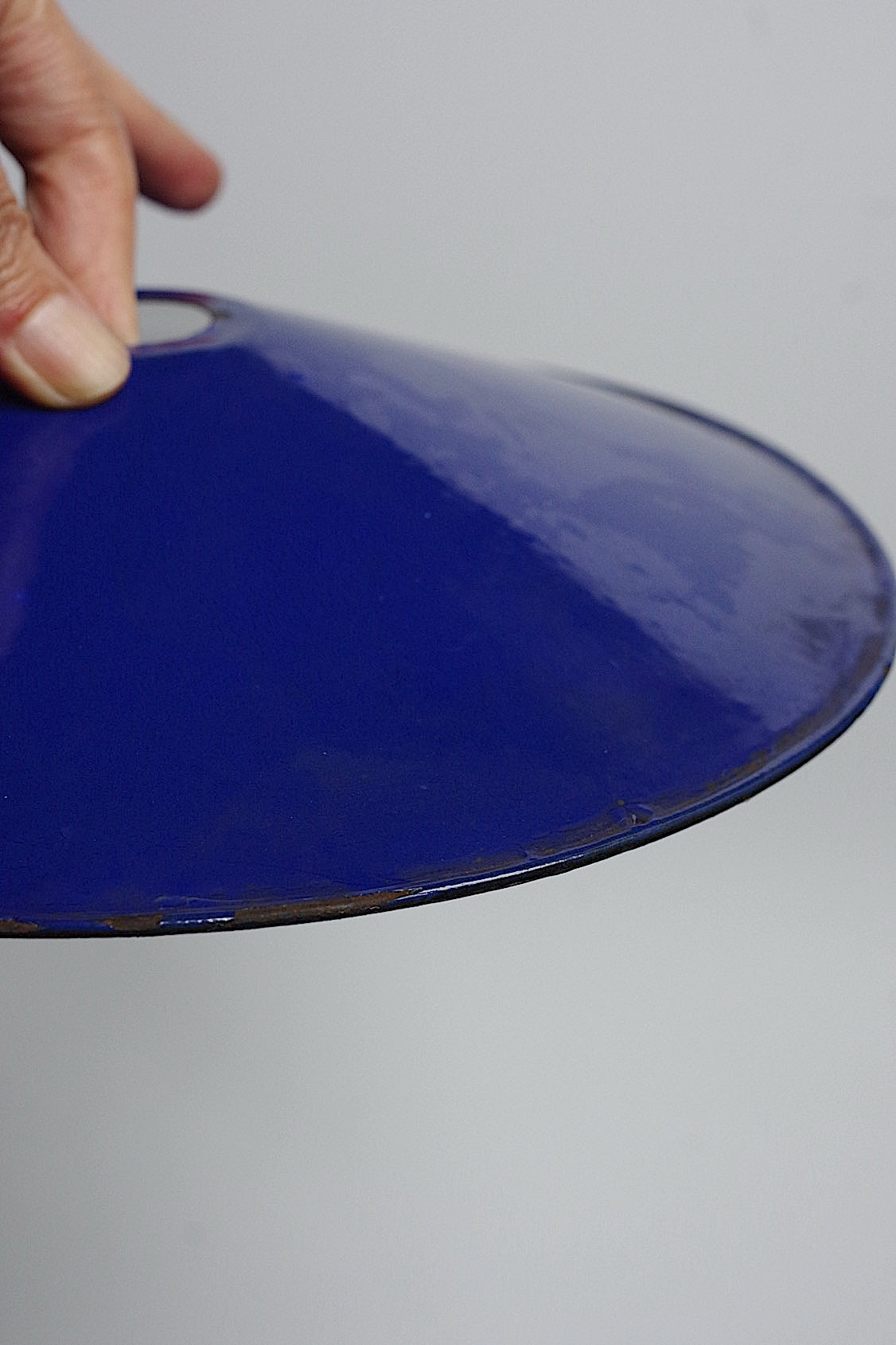 アンティークランプシェード  abat-jour antique ホーロー .FR a l'epoque