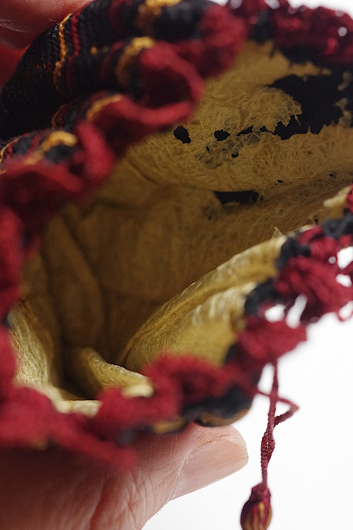 アンティークコイン入れ  bourse antique  ポシェット .FR a l'epoque