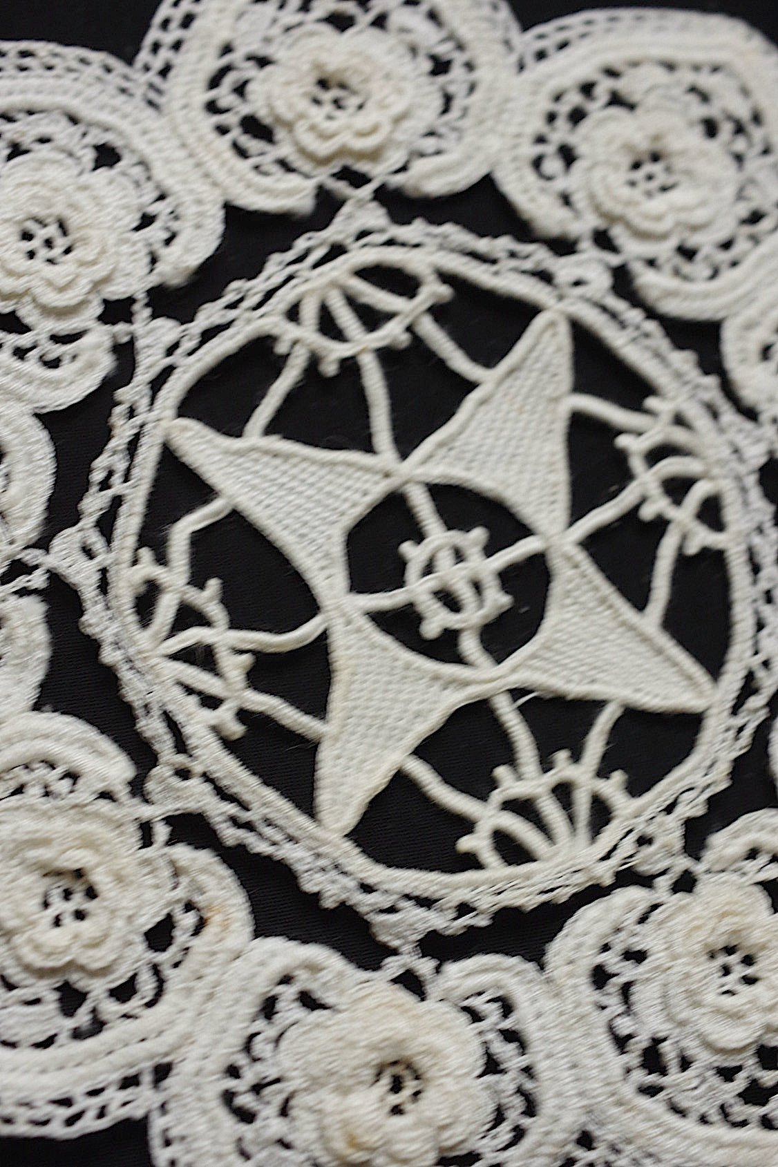 アンティークレース  dentelle antique  モチーフ 15個 .FR a l'epoque