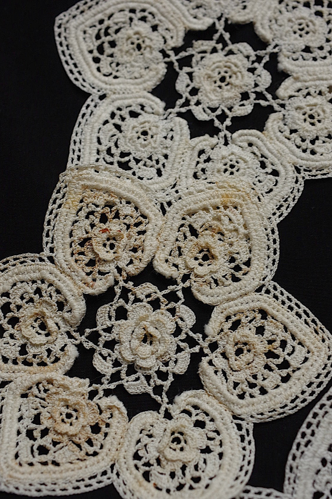 アンティークレース  dentelle antique  モチーフ 15個 .FR a l'epoque