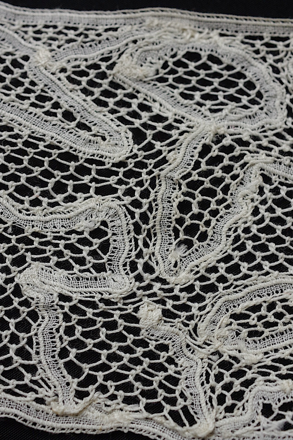 アンティークレース  dentelle antique  494cm .FR a l'epoque