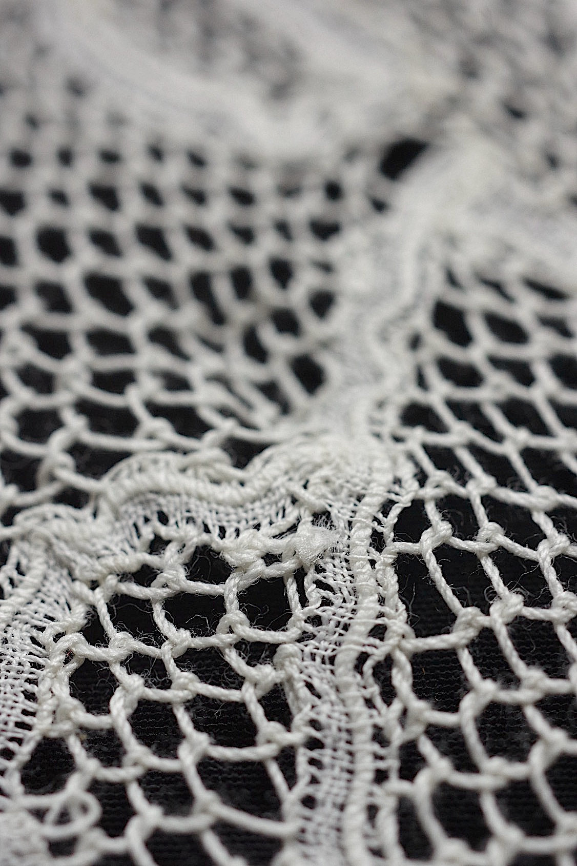 アンティークレース  dentelle antique  494cm .FR a l'epoque