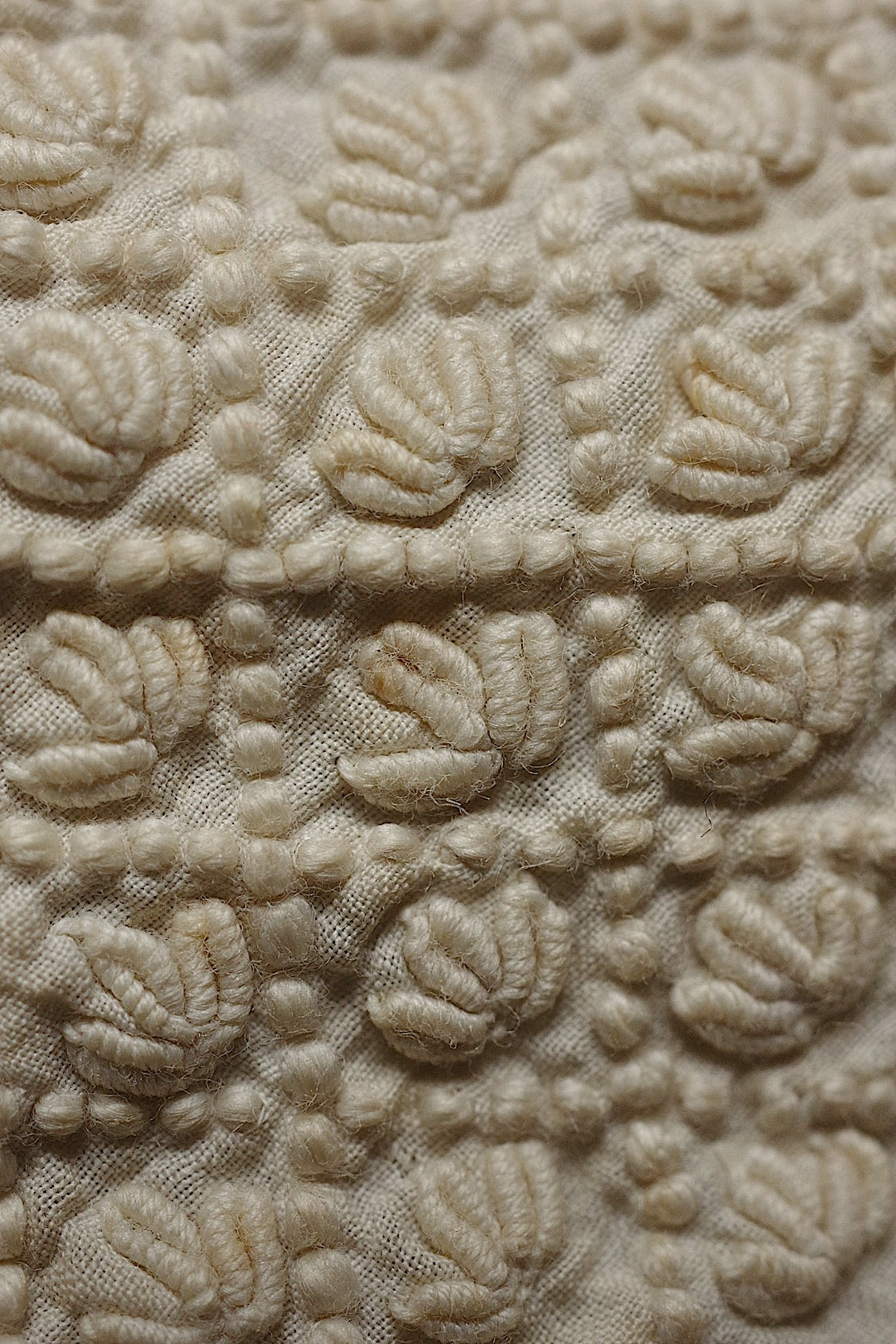 アンティークレース  bonnet antique  刺繍ボネ .FR a l'epoque