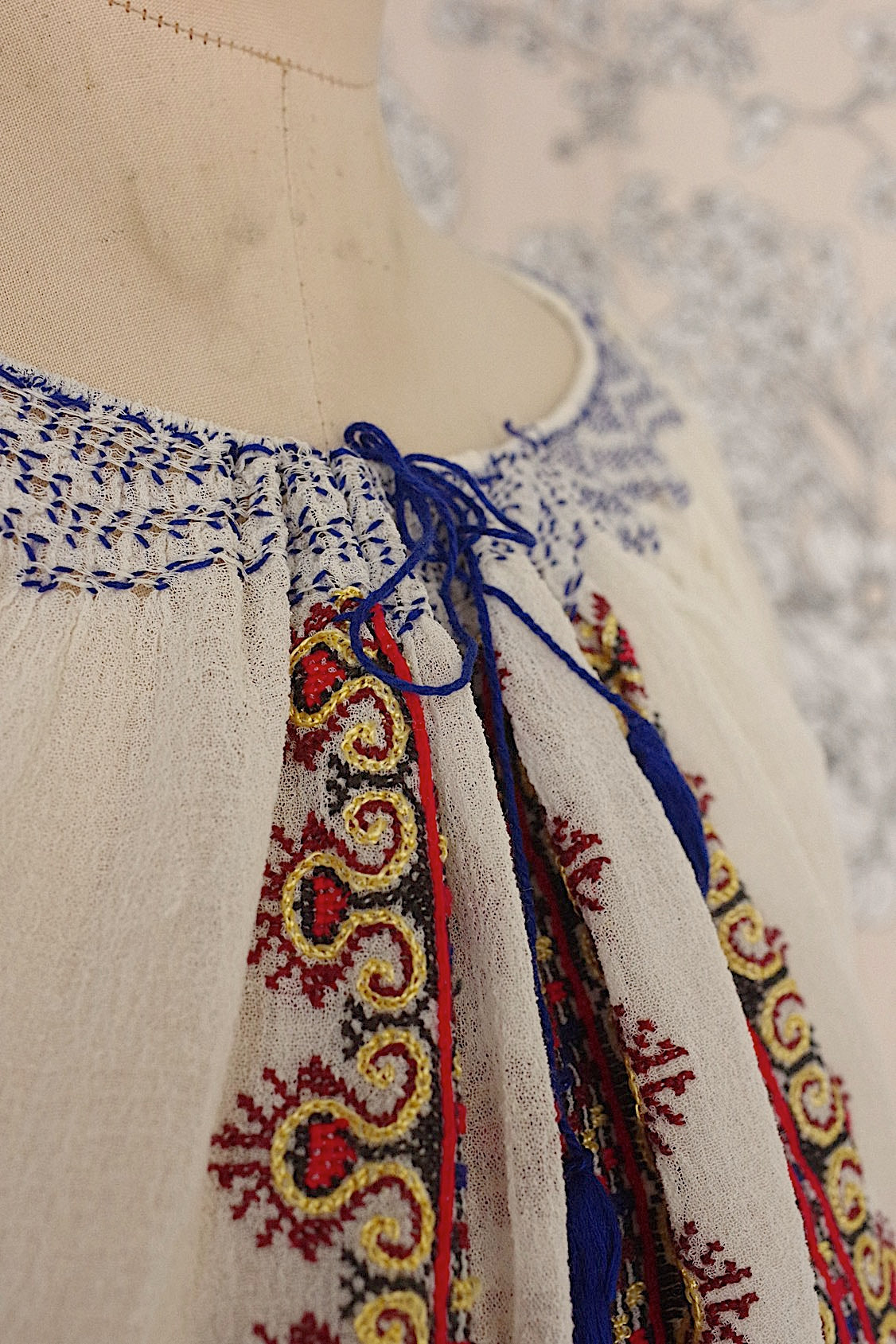 ヴィンテージチュニック  vêtement vintage   .FR a l'epoque