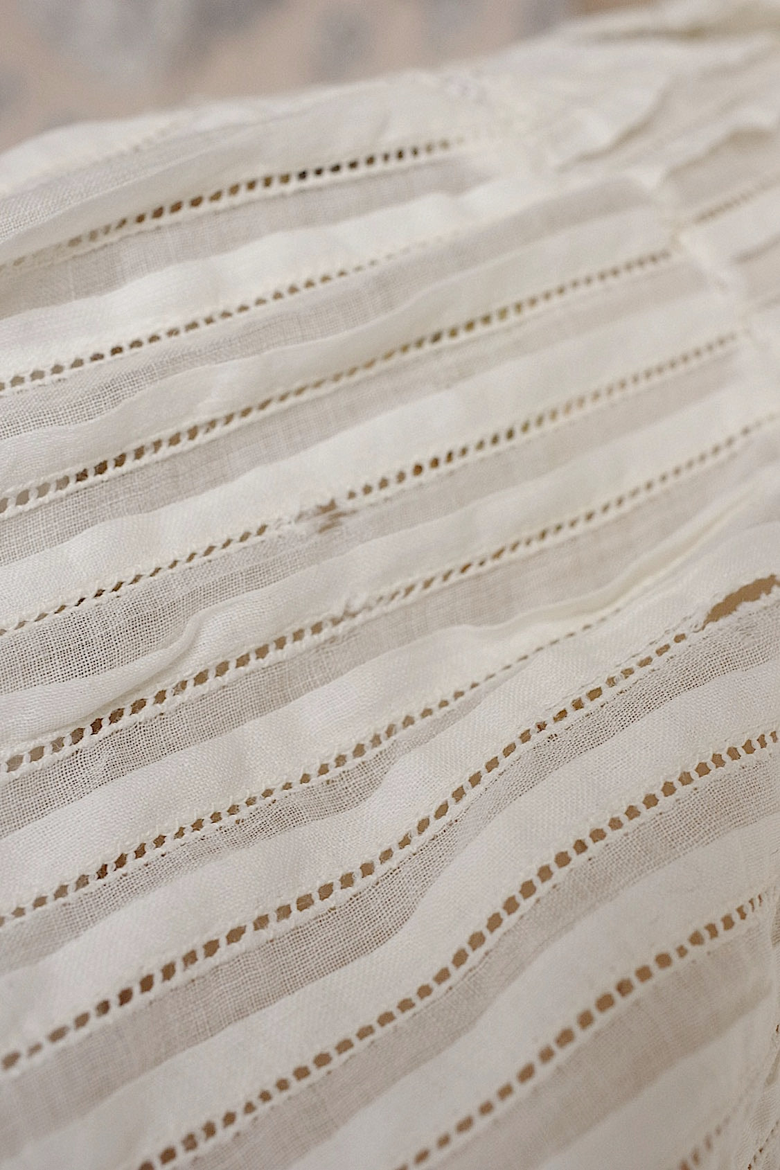 アンティークブラウス  vêtement antique  ピンタック羽織ブラウス .FR a l'epoque