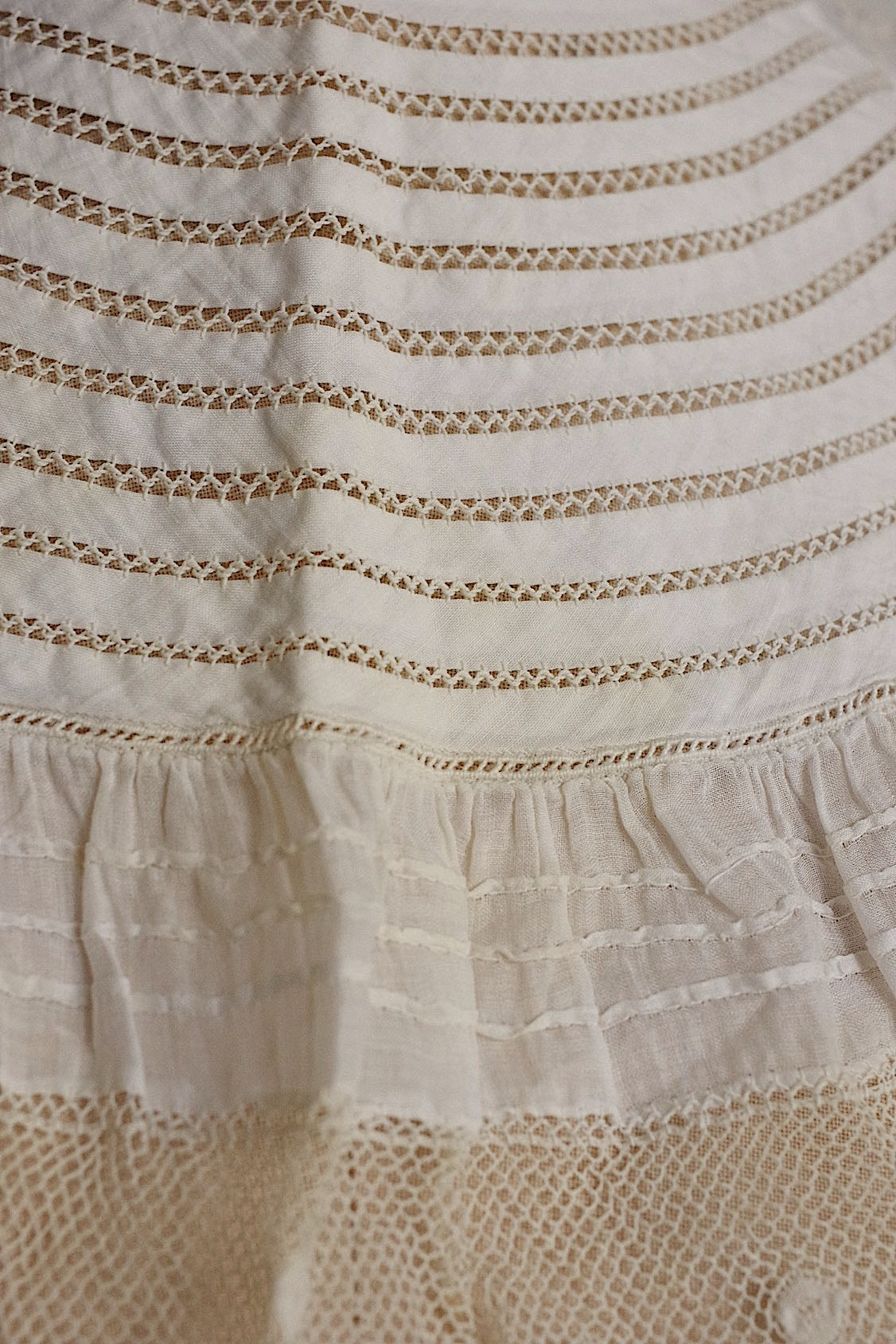 アンティークレース dentelle antique スタンド襟1 .FR a l'epoque