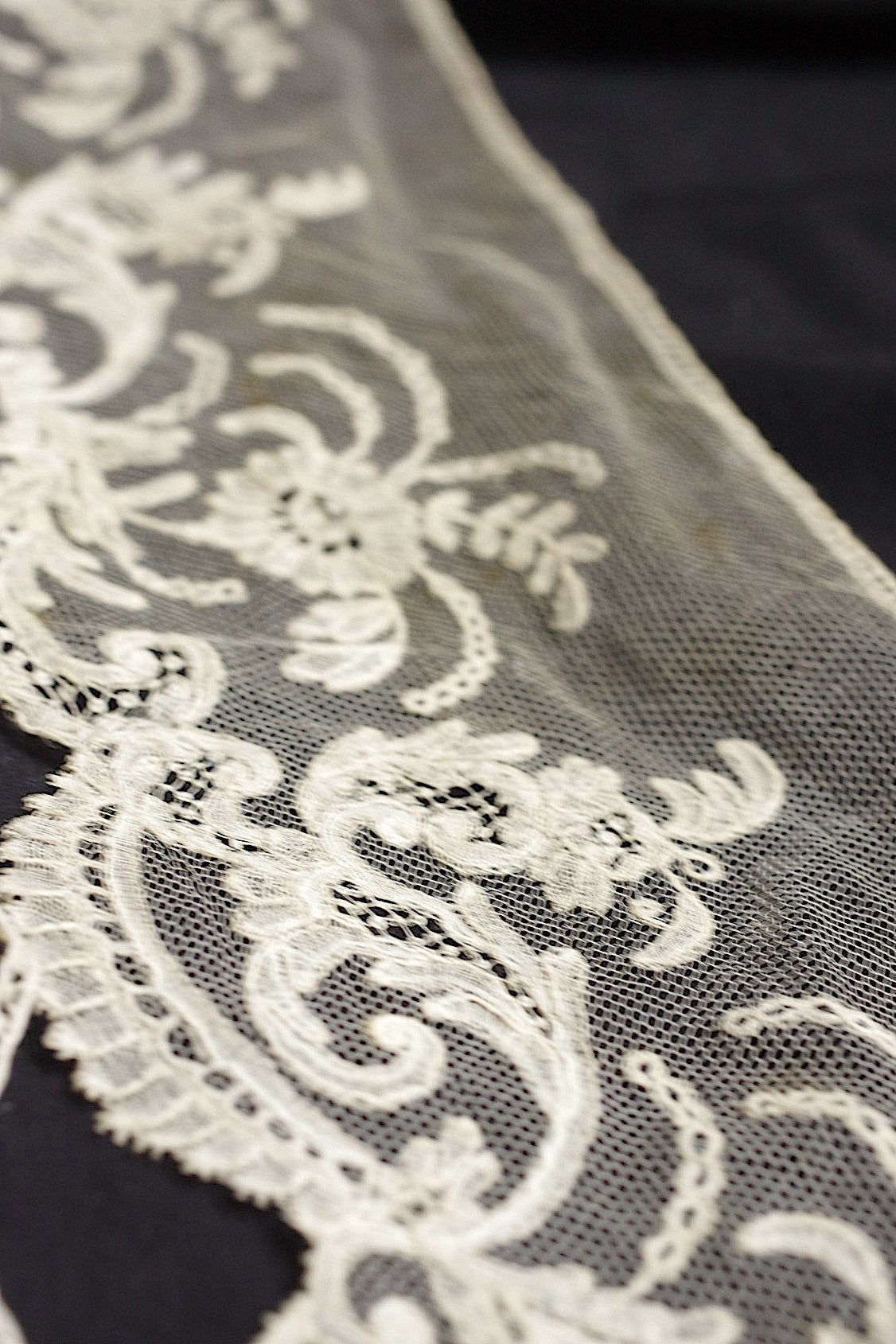 アンティークレース  dentelle antique  3種 .FR a l'epoque