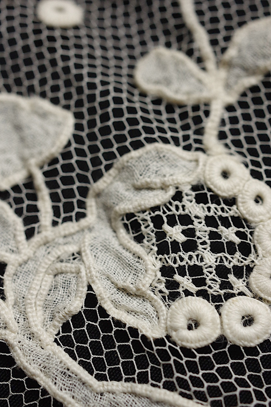 アンティークレース  dentelle antique  3種 .FR a l'epoque