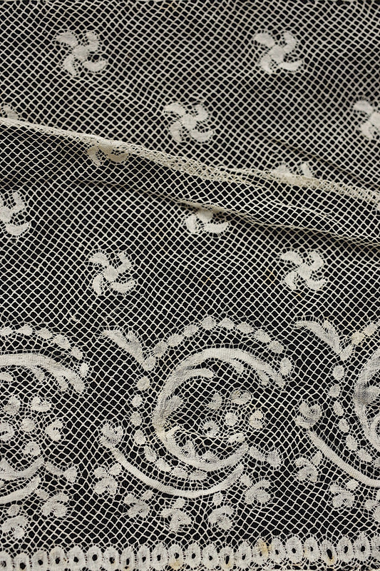 アンティークレース dentelle antique 110cm 100cm+おまけ .FR a l'epoque